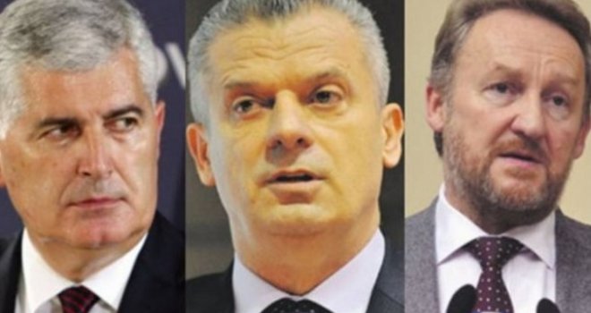 Čović, Izetbegović i Radončić složni: Jedva čekamo 3. oktobar da se rasteretimo, da zaživimo kao prava koalicija