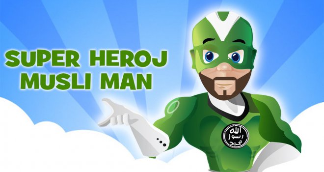 Musli-Man nije terorista i znak na prsima nismo uzeli od ISIL-a,  nego je zapravo obratno...