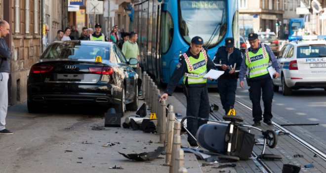Zamalo tragedija u Zagrebu: Otac odgurno kolica ispred pijanog vozača i spasio bebu