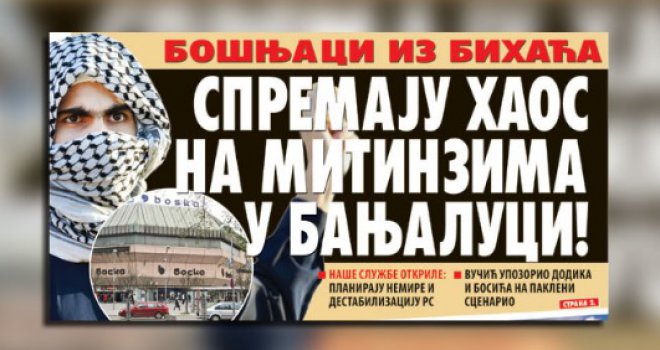 Beogradski mediji tvrde: Bišćani i zapadne službe izazvat će nerede u Banjoj Luci!