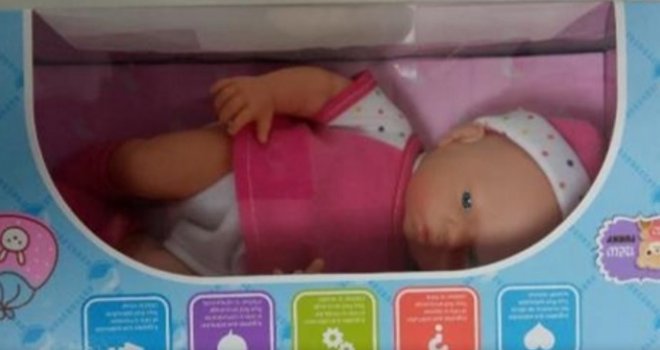Oprez: Ova dječija lutka 'Baby doll' povučena je iz prodaje u BiH