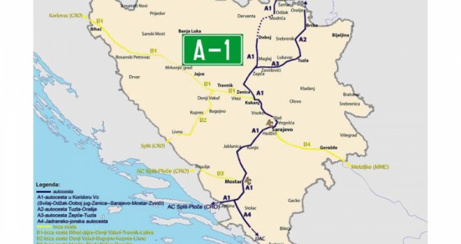 Jug BiH će biti povezan s Evropom: Stiže novih 114 kilometara  jadransko-jonske autoceste