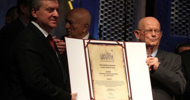 Nagrada Isa-beg Ishaković uručena predsjedniku Republike Makedonije