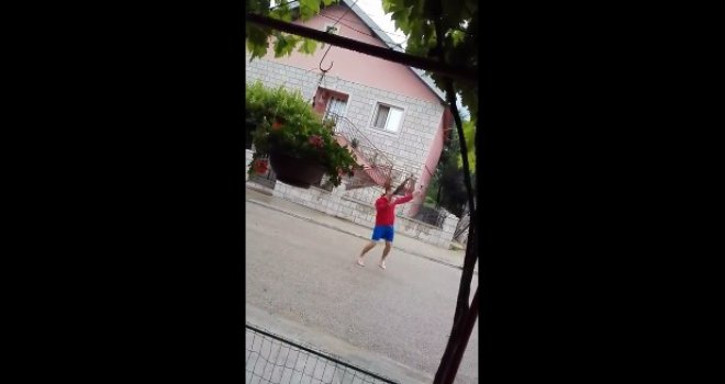 Incident u Bileći: Uhapšeni muškarci koji su divljali uz Kalašnjikov pa objavili video