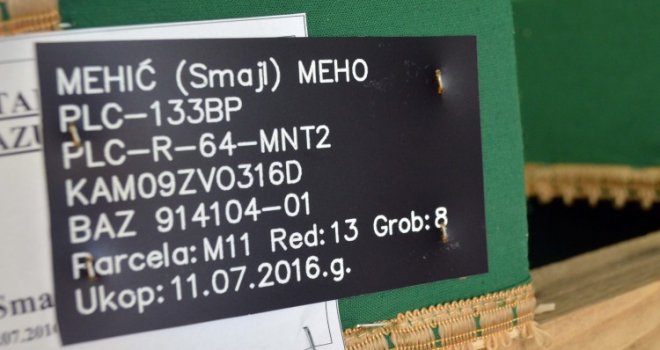 Još 127 žrtava genocida će pronaći smiraj u Memorijalnom centru u Potočarima