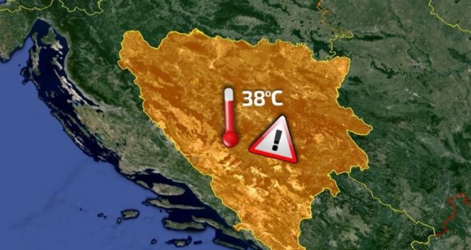 Oprez: Izdato žuto upozorenje za područje BiH