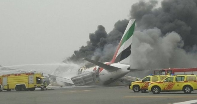 Dubai: Avion eksplodirao na pisti, među 300 putnika i jedan državljanin BiH