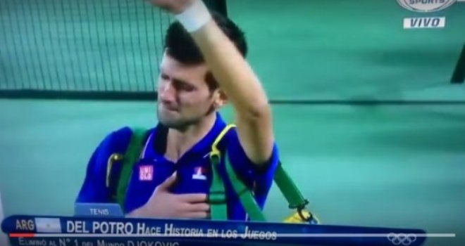 Novak Đoković u suzama priznao: Ovo mi je jedan od najtežih poraza, Del Potro je zaslužio pobjedu
