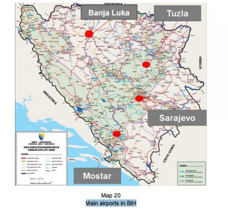mapa-glavnih-aerodroma-u-bih