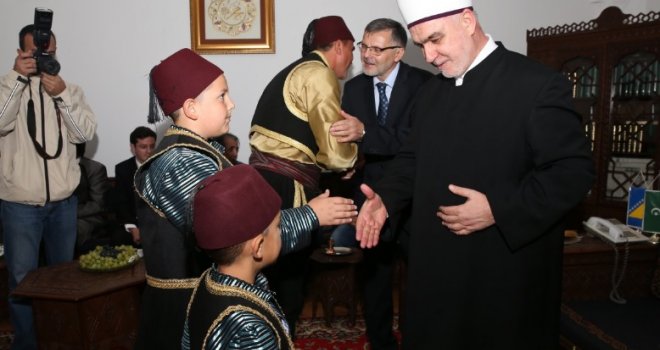 Održan tradicionalni bajramski prijem kod reisa Kavazovića