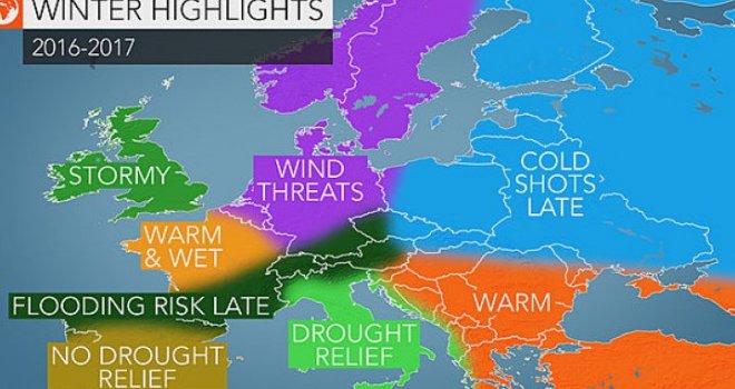 Strani i domaći meterolozi dali dugoročnu prognozu: Evo kakva nas zima očekuje...