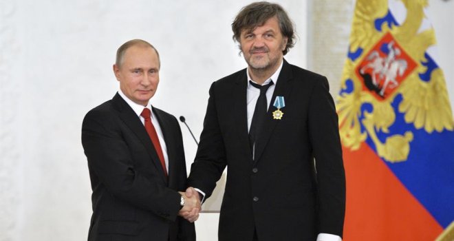 Ruski predsjednik odlikovao Emira Kusturicu: Poštovani gospodine Putin, kada smo se sreli prvi put nisam govorio...