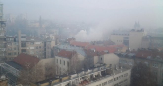 Požar u Sarajevu: Gorio dimnjak u Ferhadiji