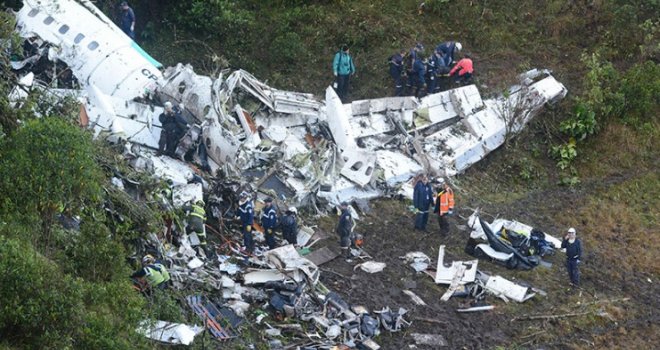 Otkriven razlog pada aviona u Kolumbiji 