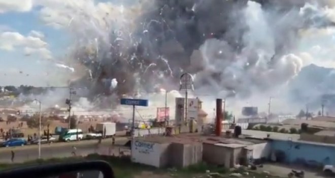 Stravična eksplozija uzdrmala Meksiko: Najmanje 26 osoba poginulo, 70 povrijeđeno