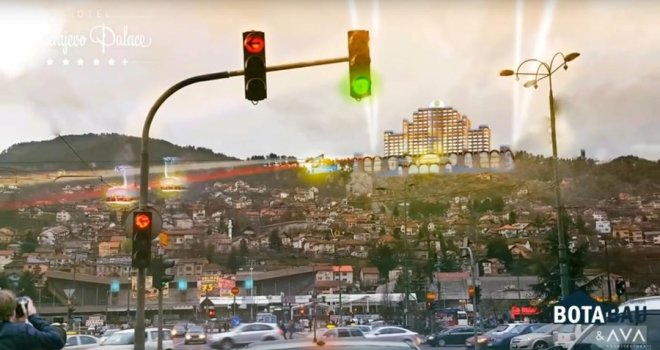 S gradom bi bio povezan žičarom: Na Zlatištu iznad Skenderije uskoro niče luksuzni hotel 'Sarajevo Palace'?