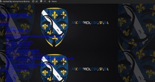 Hakirana stranica FUP-a, Anonymousi poručili: Pratimo vladine službenike, uskoro ćemo sve iznijeti u javnost!