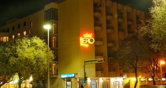 Požar u Hotelu 'Ero' u Mostaru