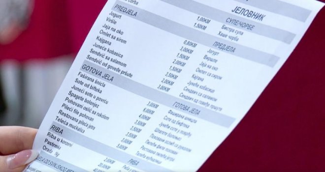 Haj'mo svi jesti u Parlament BiH: Pogledajte šta sve možete smazati za samo jednu marku!