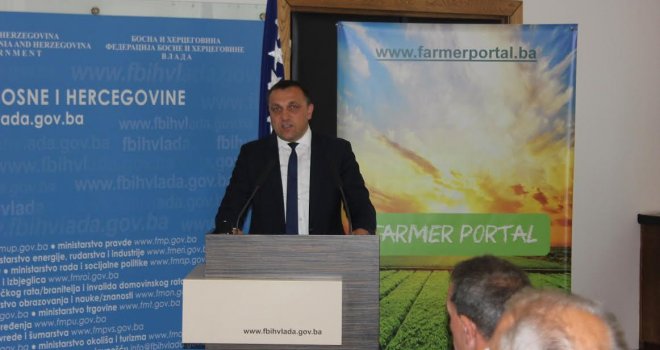 Federalno ministarstvo poljoprivrede, vodoprivrede i šumarstva pokrenulo Farmer portal