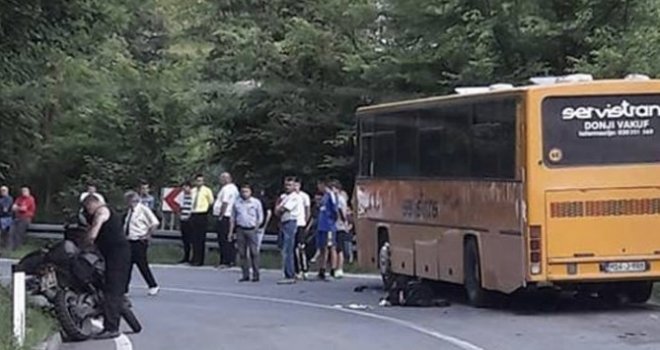 Teška saobraćajna nesreća na putu Jajce - Donji Vakuf: Poginuo motociklista
