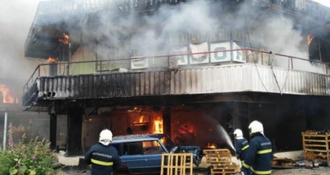 Mostar: Na zgarištu nekadašnjeg salona namještaja pronađeno tijelo nepoznate osobe