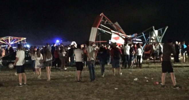 Pao ringišpil u Posušju, više osoba povrijeđeno, dvije osobe uhapšene