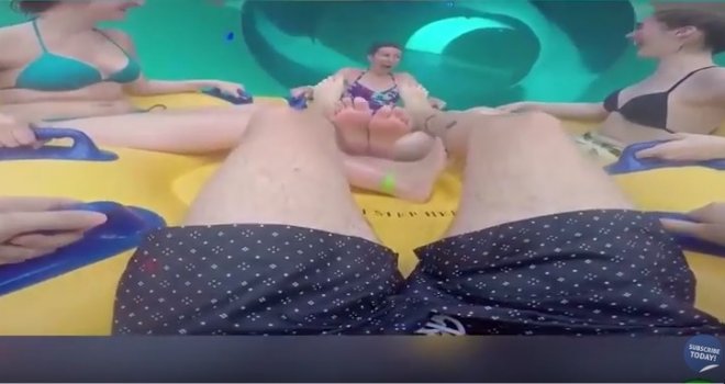 Jezivi snimak procurio u javnost: Djevojka sletjela s tobogana i slomila vrat!