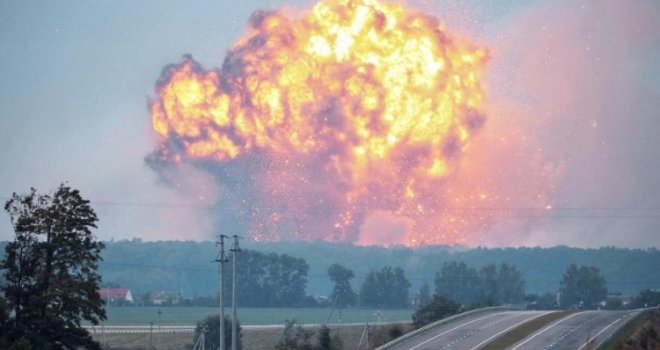 Eksplodiralo skladište municije u Ukrajini: U pozadini incidenta 'vanjski faktori'?