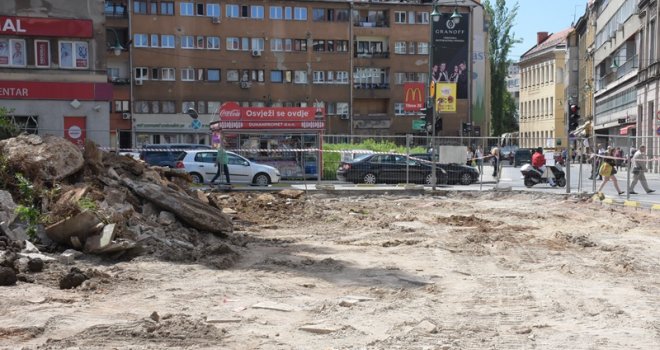 Pronađena granata u blizini Narodnog pozorišta u Sarajevu