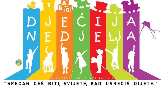 Srećan ćeš biti, svijete, kad usrećiš dijete: Od 2. oktobra počinje Dječja nedjelja u Kantonu Sarajevo 