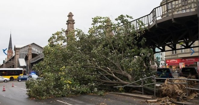 Oluja Xavier pogodila Njemačku, šest osoba poginulo: U Berlinu orkanski vjetar čupao drveće, proglašeno vanredno stanje