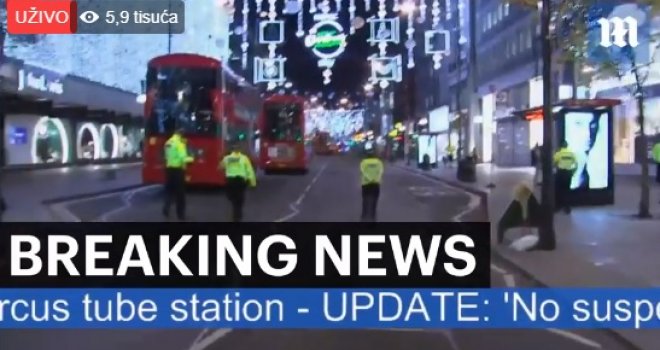 Pucnjava u Londonu: Stotine evakuirane iz stanice metroa, ljudi su plakali i vrištali