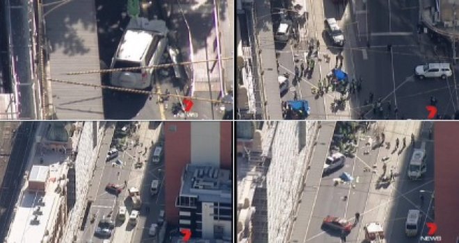 Policija objavila da se vozač automobila u Melburnu u pješake zaletio namjerno, najmanje 19 osoba povrijeđeno