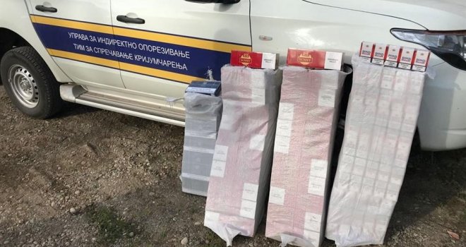 Oduzeti cigarete i duhan u vrijednosti 60.000 KM namijenjeni crnom tržištu