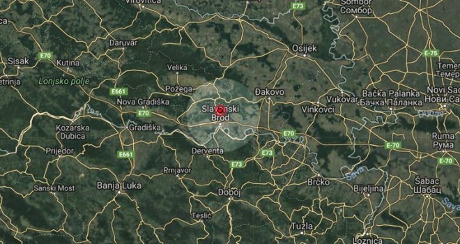 Potres zatresao Slavonski Brod: 'Djeca i radnici su istrčali iz škole, šoljica kafe mi je skoro pala na pod'