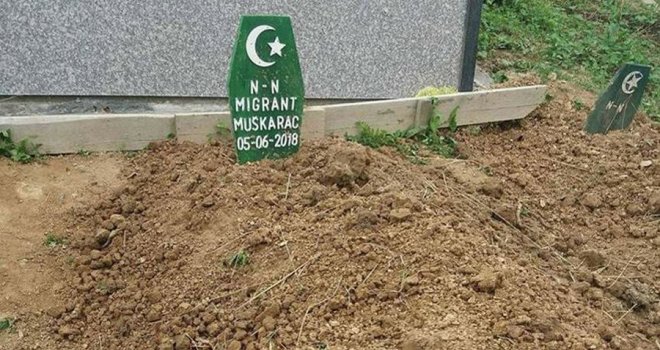 Na mezaru mu piše 'NN migrant muškarac': Sahranjen 18 dana nakon smrti, a jedino što o njemu znaju je...