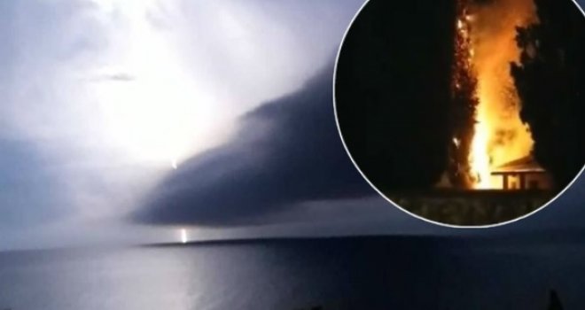 Nebo nad Istrom parale munje, jedna zapalila groblje, harale silovite oluje: Jadran očekuju novi kijameti!