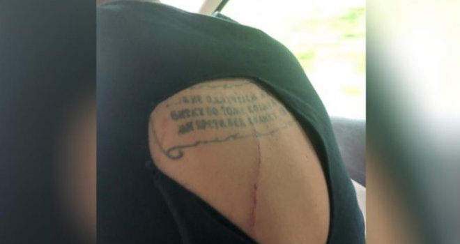 'Došao si da provociraš': Pojavio se na popularnoj splitskoj plaži sa ćiriličnom tetovažom, a onda je nastao pakao...