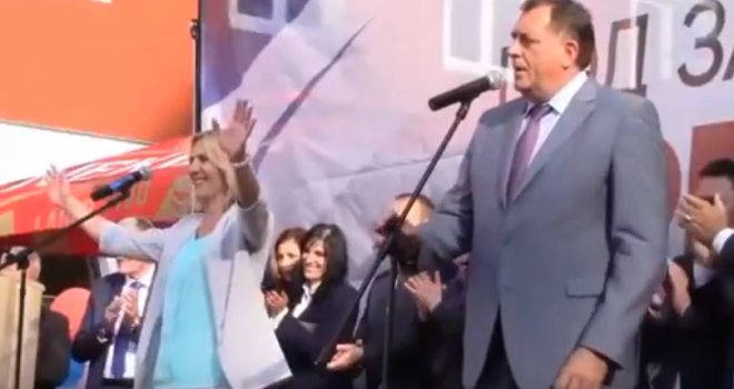 Dodik vrijeđa žene, a Željka Cvijanović se smješka: 'Ona je veći muškarac od Govedarice, on je baš ona ženska stvar'