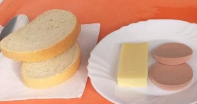 Građani BiH, jeste li se za ovo borili?! Ovako izgleda doručak u Opštoj bolnici u Sarajevu!