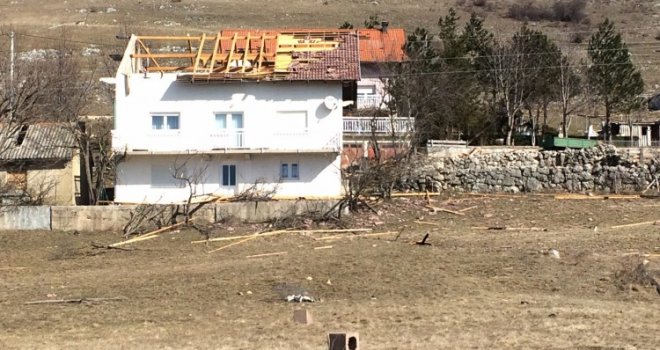 U Tomislavgradu šteta od olujne bure 654.339 maraka