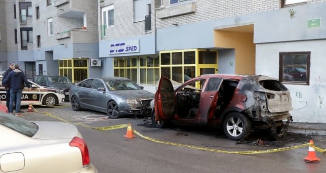 Zapaljen terenac ocu bivšeg fudbalera Željezničara, jaka eksplozija probudila komšije