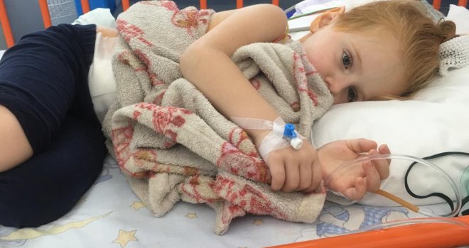 Pomozite malenoj Heleni Gavran da se izliječi: Dijagnostikovan joj je hidrocefalus i maligni tumor