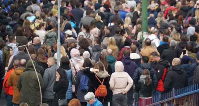 Završen protest u Sarajevu: Evo šta građani traže od Vlade FBiH