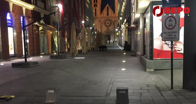 Ne treba nam 'lockdown': Korona opustošila Sarajevo...