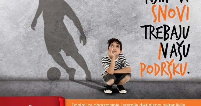 Njihovi snovi trebaju vašu podršku: Svako peto dijete u BiH je gladno i nema uslove za život