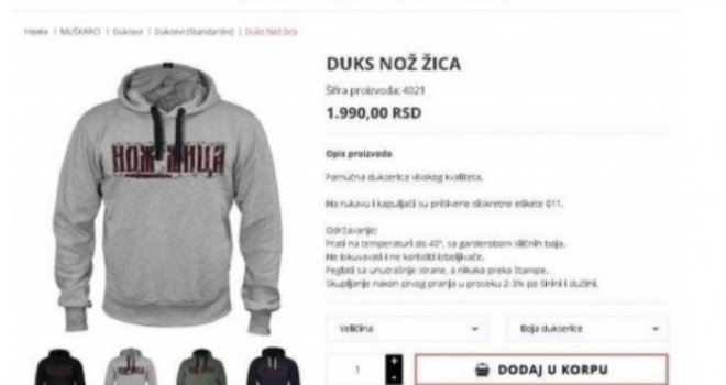 Prodavnica u prodaju pustila majice s natpisom 'Nož, žica', uslijedile žestoke reakcije: Oglasili se Bursać, Šehić, Suljagić...