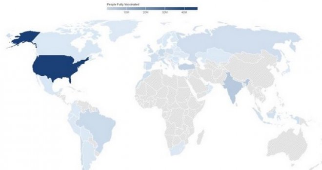  Na mapi vakcinacije – Bosna i Hercegovina ne postoji, a kako i bi?!