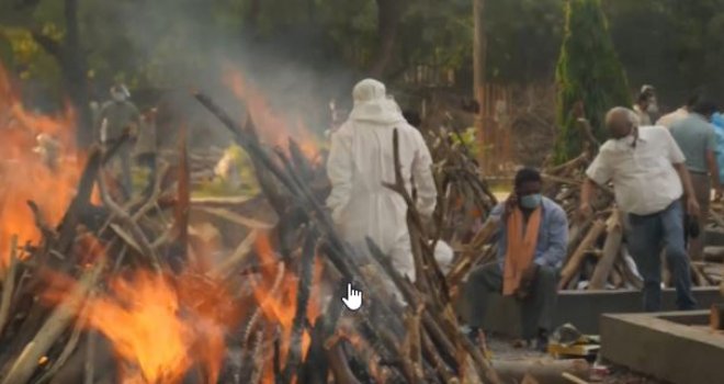 Crni dan u Indiji: Zabilježen rekordan broj smrtnih slučajeva od Covida